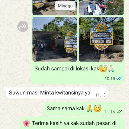 Pengiriman Papan Bunga Duka Venue Wedding Bintaro