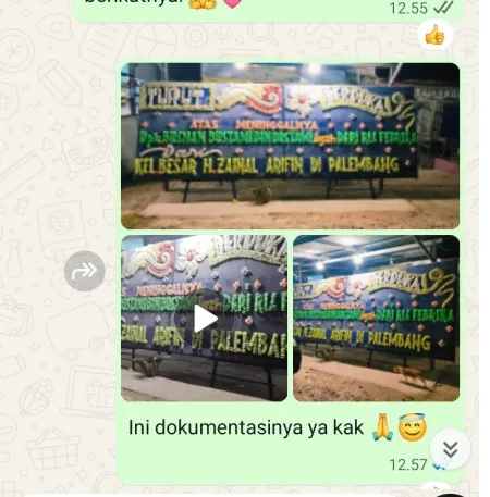 Pengiriman Papan Bunga Duka Venue Wedding Bintaro